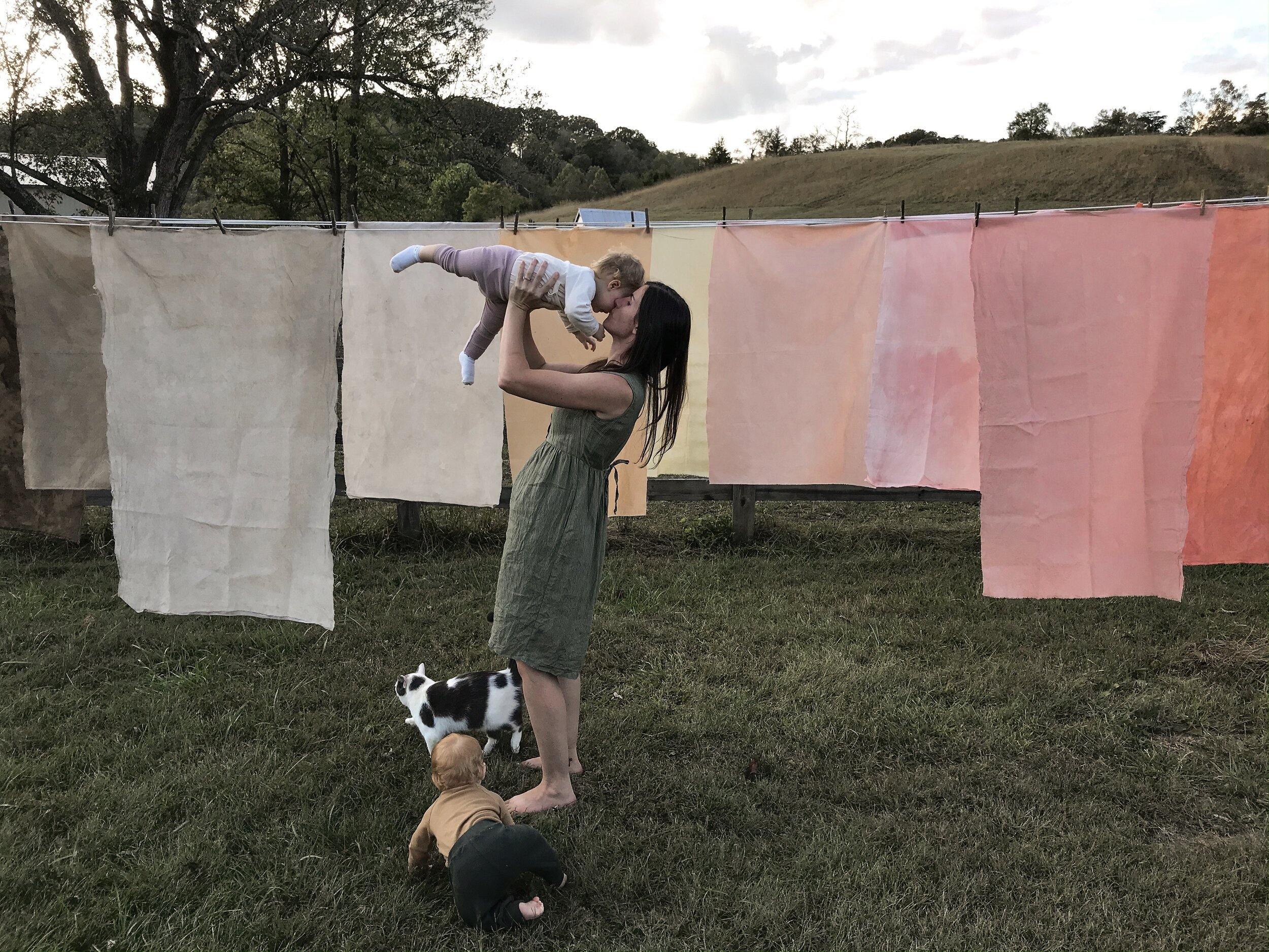 A Day in the life of Erin, a Homesteading Mama - Pyne and Smith Clothiers