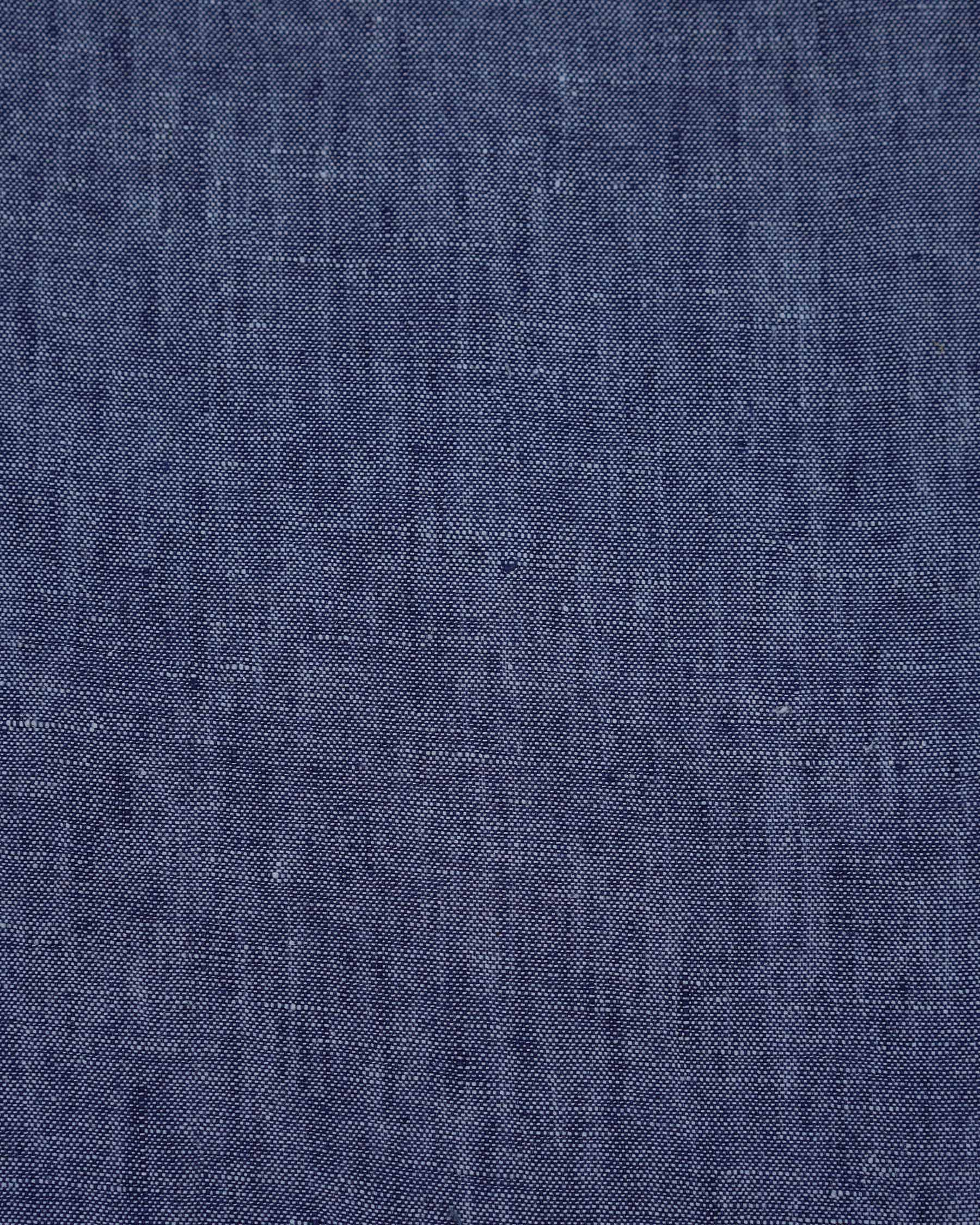 Oxford chambray linen